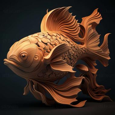 3D модель Риба фарловела (STL)